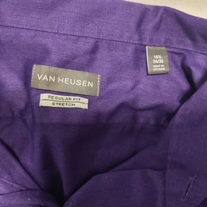Purple Van Heusen Dress Shirt